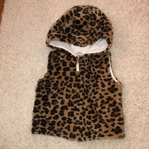 Baby Girl Leopard Vest 18 Months New